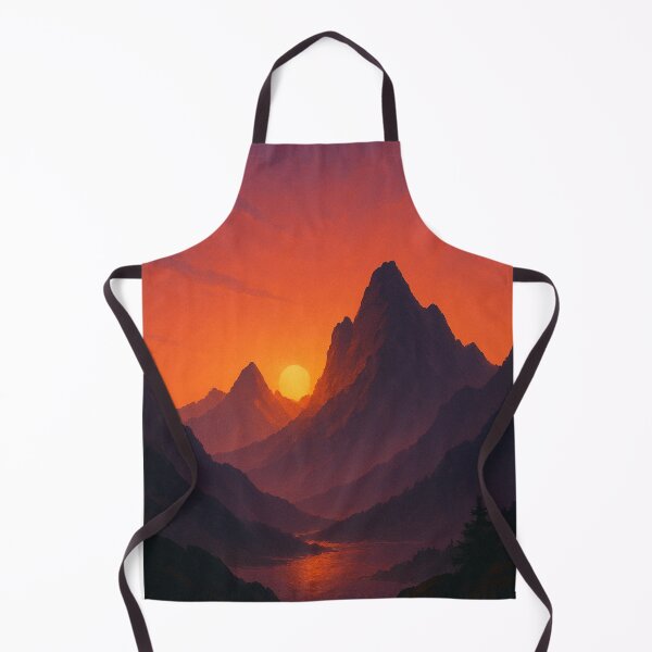 Item preview, Mountain Sunset designed and sold by TheWonkyEaselCo.