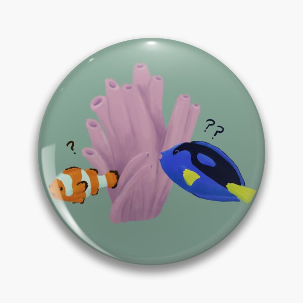 Item preview, A Clownfish Getting Lost & A Blue Tang Forgetting designed and sold by Pudding Imagines.