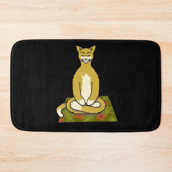 Item preview, Meditating Cat designed and sold by Flanbe.