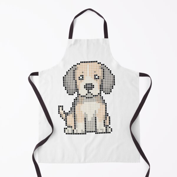 Item preview, Pixeled Beagle (blue, tan, and white) designed and sold by Brain Fart Buffet.