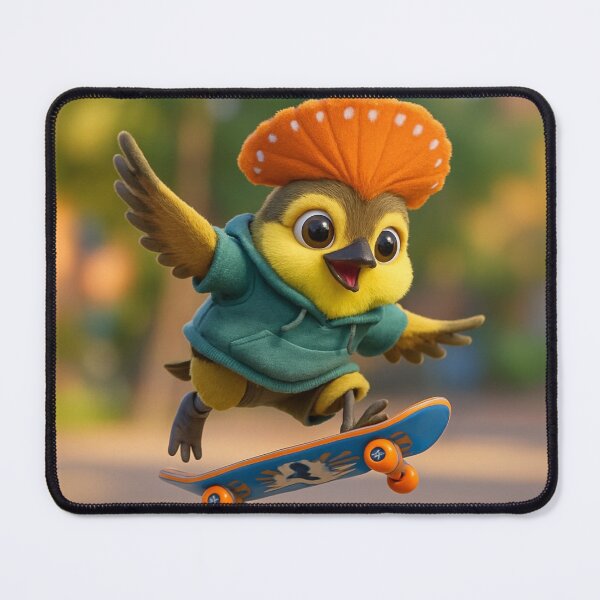 Item preview, Skater Amazonian Royal Flycatcher designed and sold by Sillytoe.