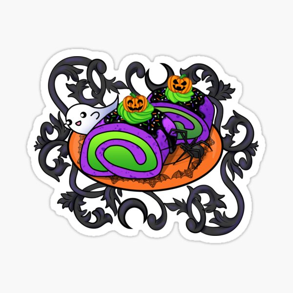 Artikel-Vorschau von Halloween-Rollkuchen, designt und verkauft von Miss Lunaria.