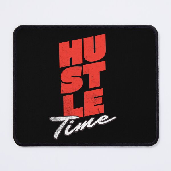 Item preview, Hustle Time - Bold Motivational Typography Art designed and sold by HustleBossLady247.