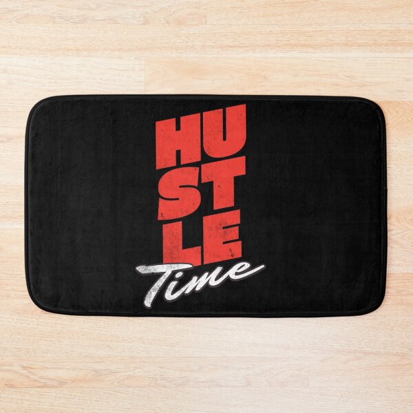 Item preview, Hustle Time - Bold Motivational Typography Art designed and sold by HustleBossLady247.