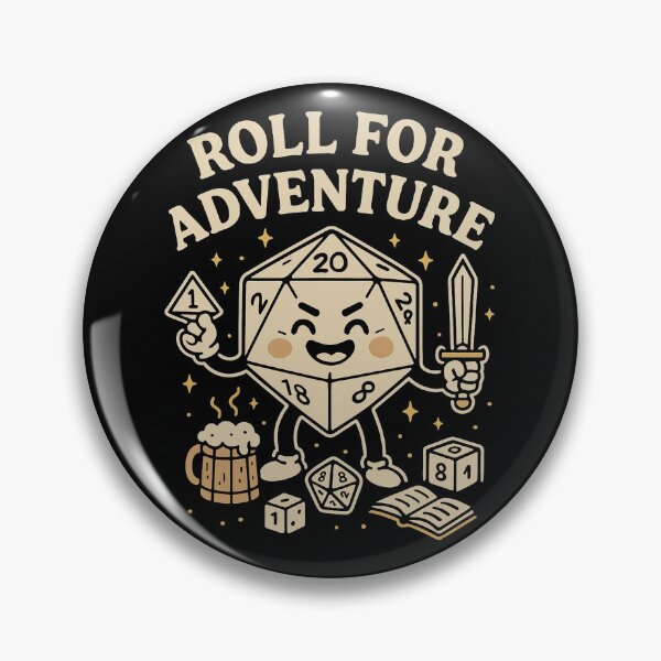 Item preview, Roll For Adventure designed and sold by SoulArtLove.