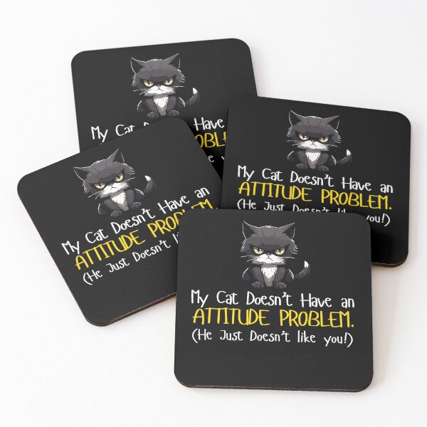Item preview, Cat Attitude Problem designed and sold by SPDguy.