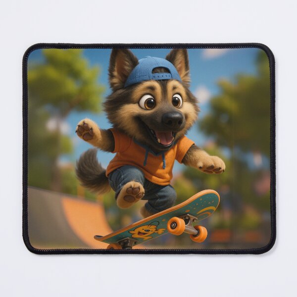 Item preview, Skater American Alsatian designed and sold by Sillytoe.