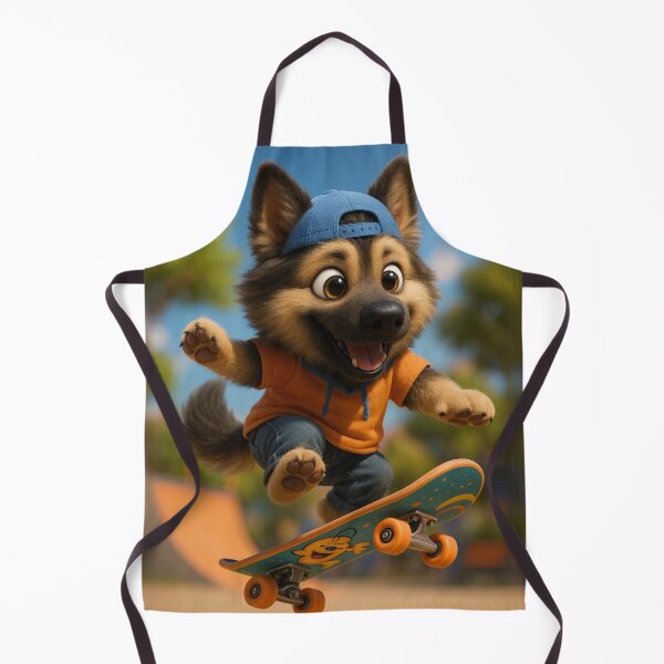Item preview, Skater American Alsatian designed and sold by Sillytoe.