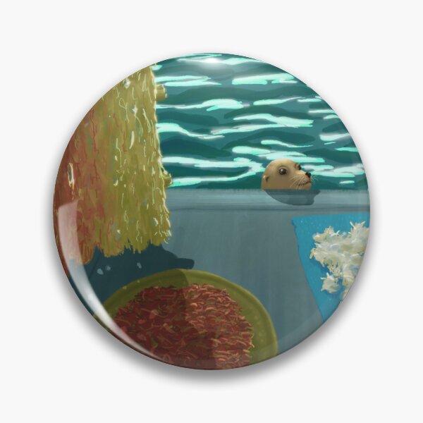 Item preview, A Sea Lion Trying To Steal Agar-Agar From Humans designed and sold by Pudding Imagines.