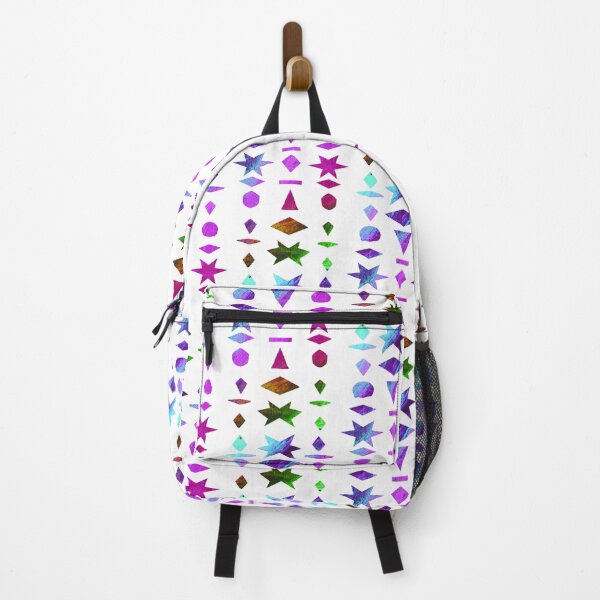 Item preview, Pop Art collage with colorful geometric shapes on white designed and sold by Vision Illustrated.