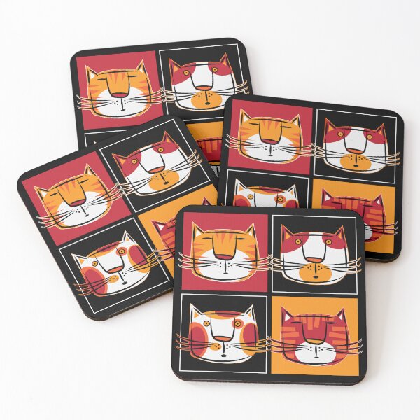 Item preview, Amazed Cats & Bored Cats designed and sold by wickedpretty.