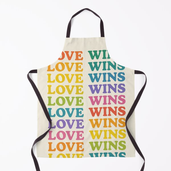 Item preview, Love Wins Rainbow Typography Design designed and sold by Trendy Sticker & Merch Collection - Express Yourself.