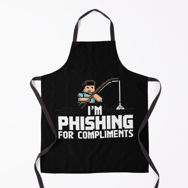 Item preview, Cybersecurity Humor: Pixel Phishing Joke designed and sold by Into The Rabbit Hole.