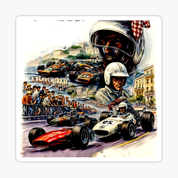 Item preview, Monaco  vintage poster Variation#1 designed and sold by Helios Be. Lavsh.
