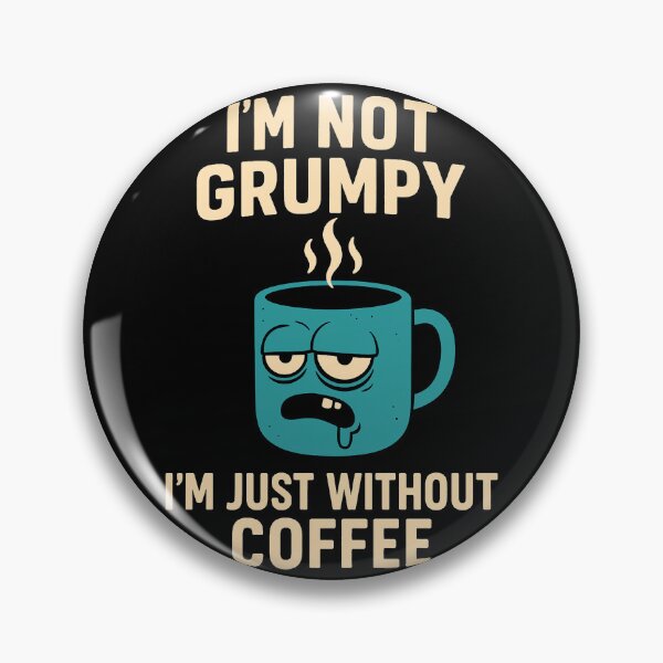 Item preview, I'm Not Grumpy designed and sold by SoulArtLove.