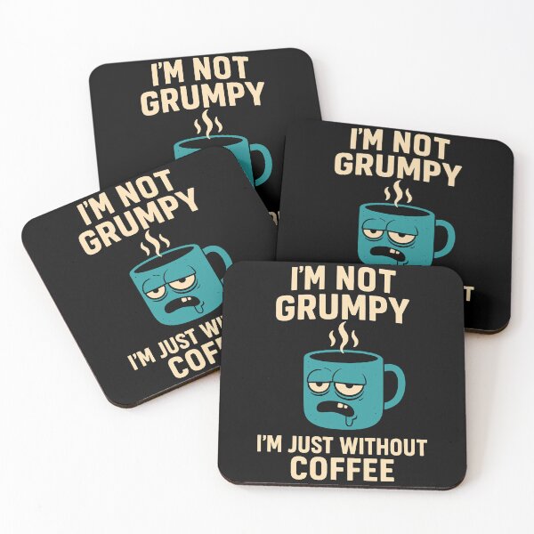 Item preview, I'm Not Grumpy designed and sold by SoulArtLove.