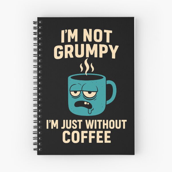 Item preview, I'm Not Grumpy designed and sold by SoulArtLove.