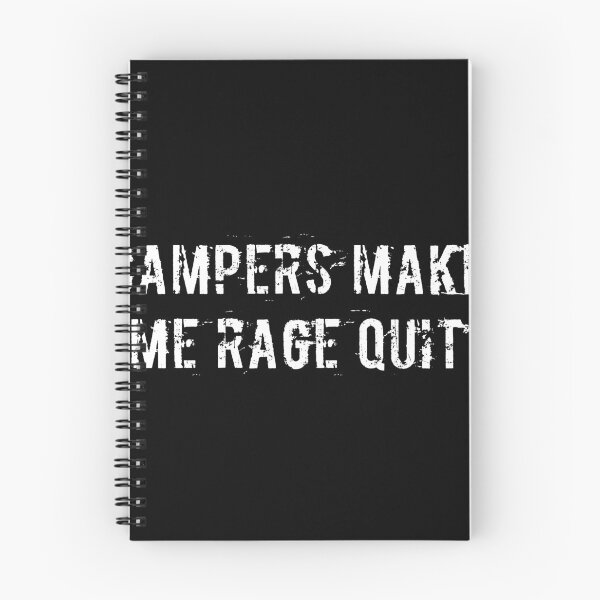Item preview, Campers Make Me Rage Quit designed and sold by Ninjacatoff.