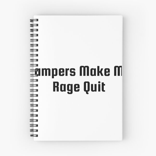Item preview, Campers Make Me Rage Quit designed and sold by Ninjacatoff.