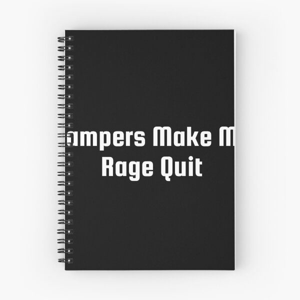 Item preview, Campers Make Me Rage Quit designed and sold by Ninjacatoff.