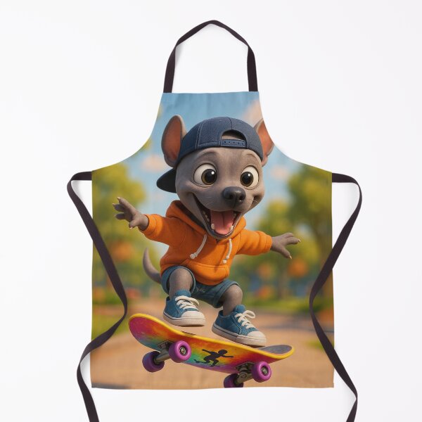 Item preview, Skater American Hairless Terrier designed and sold by Sillytoe.