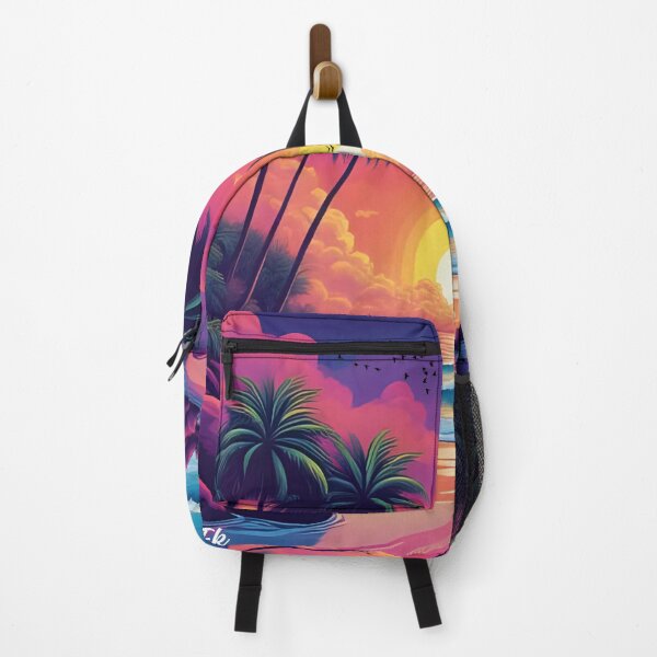 Item preview, Sunset Beach Tropical Palm Tree designed and sold by Fateh-Kro ⭐⭐⭐⭐⭐.