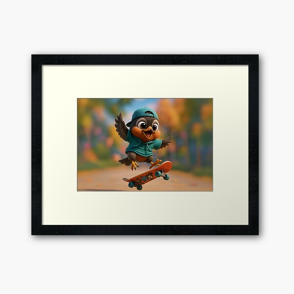 Aperçu de l'œuvre Robin des bois patineur créée et vendue par Sillytoe.