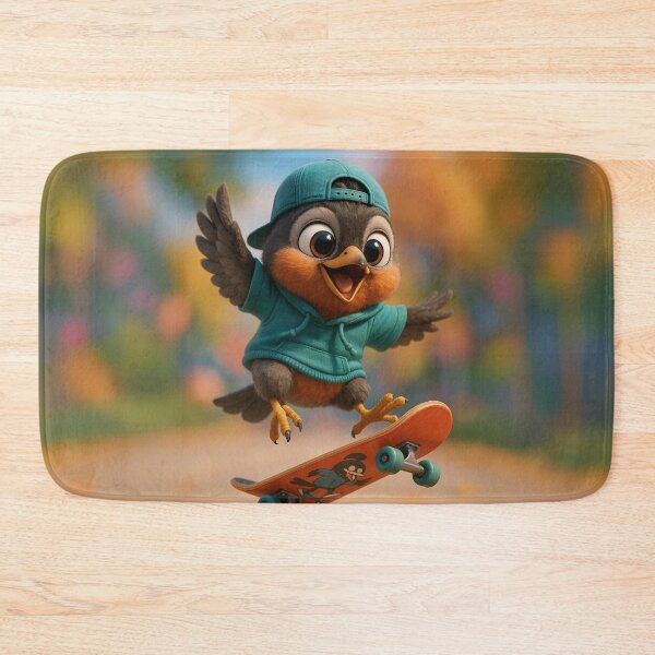 Item preview, Skater American Robin designed and sold by Sillytoe.
