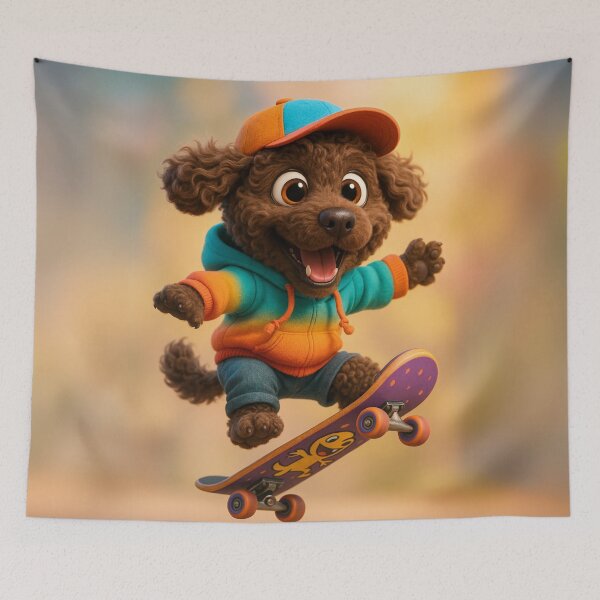 Item preview, Skater American Water Spaniel designed and sold by Sillytoe.