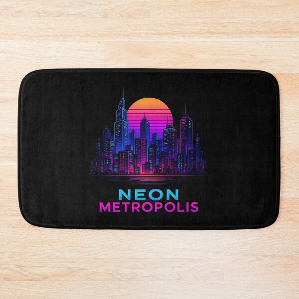 Item preview, Neon Metropolis: Cyberpunk Skyline designed and sold by Design_Your_Day.