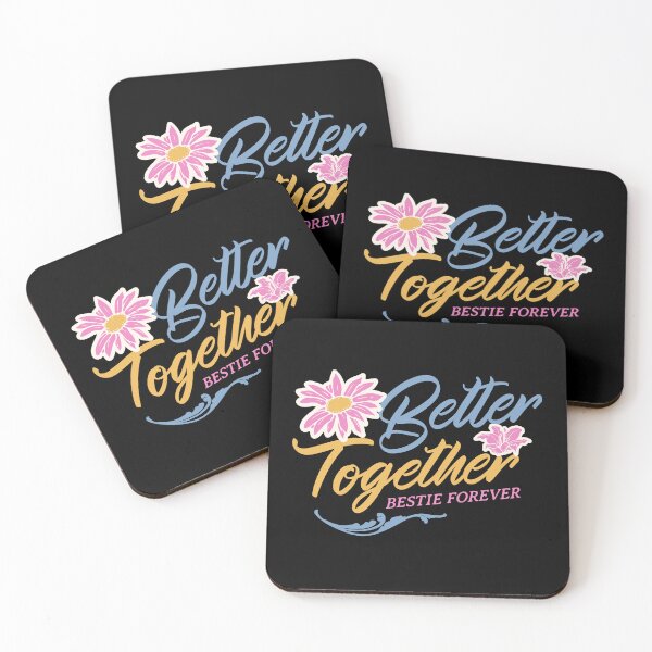 Item preview, Better Together Bestie Forever - Friendship Floral Gift designed and sold by flidesign .