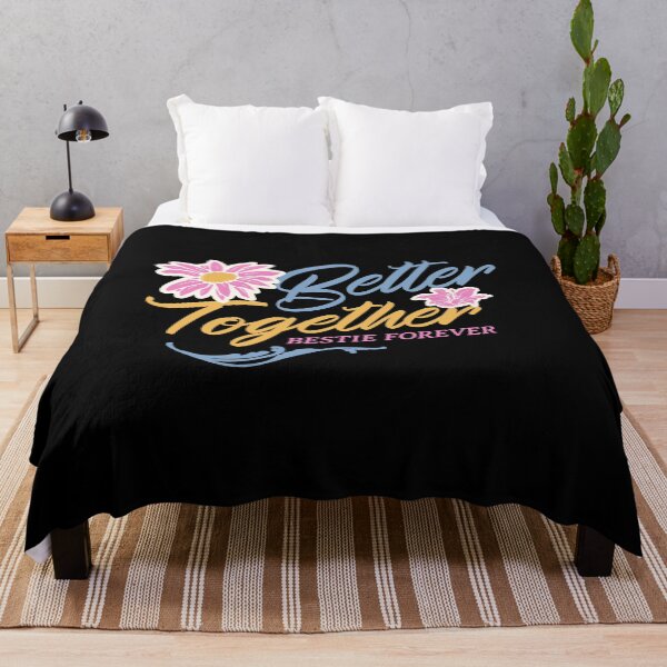 Item preview, Better Together Bestie Forever - Friendship Floral Gift designed and sold by flidesign .