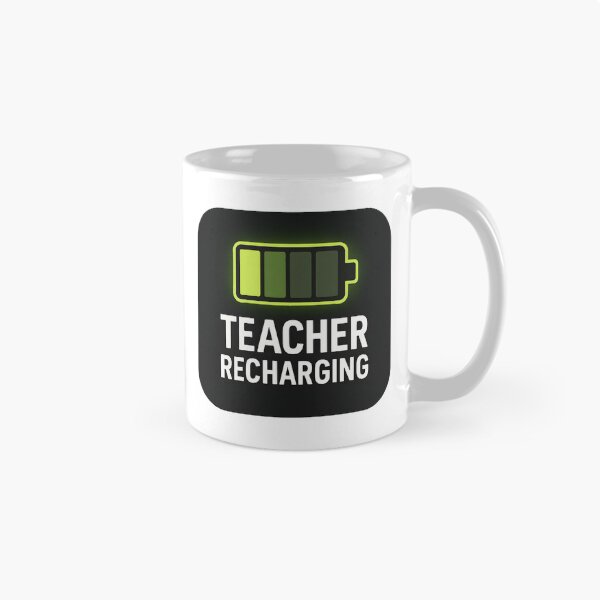 Item preview, Teacher Recharging designed and sold by MisterMessy.