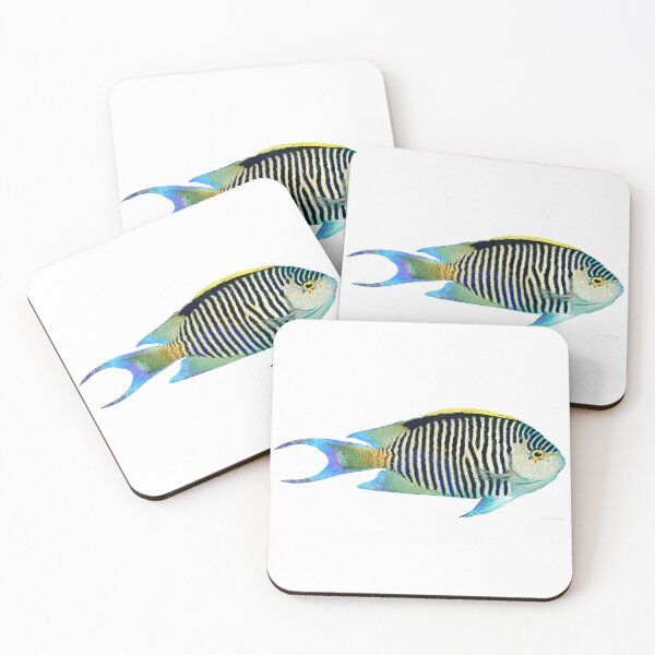 Item preview, Sea Angel Angelfish Art designed and sold by Sharon Cummings Art.