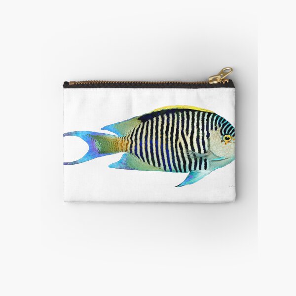 Item preview, Sea Angel Angelfish Art designed and sold by Sharon Cummings Art.