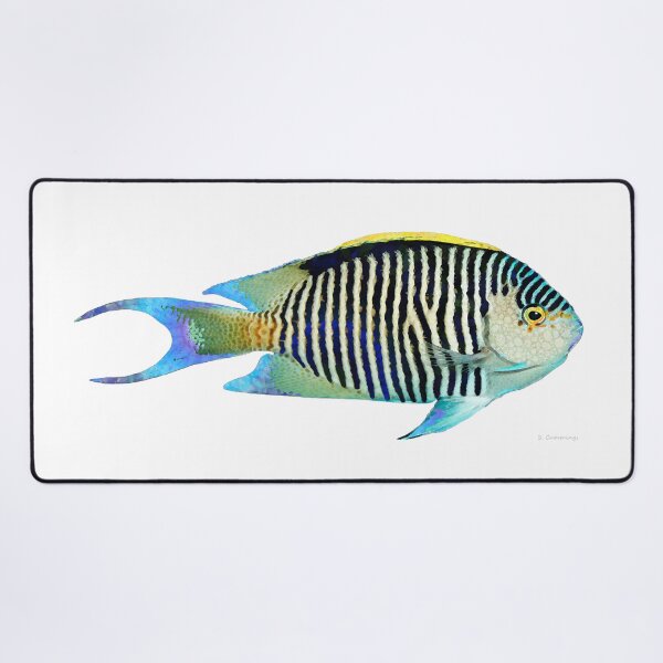 Item preview, Sea Angel Angelfish Art designed and sold by Sharon Cummings Art.