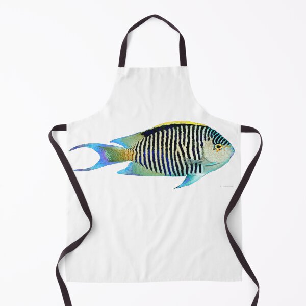 Item preview, Sea Angel Angelfish Art designed and sold by Sharon Cummings Art.