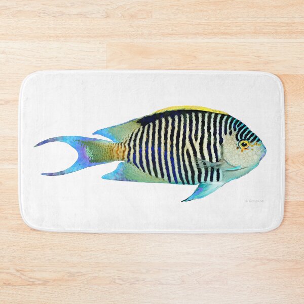 Item preview, Sea Angel Angelfish Art designed and sold by Sharon Cummings Art.
