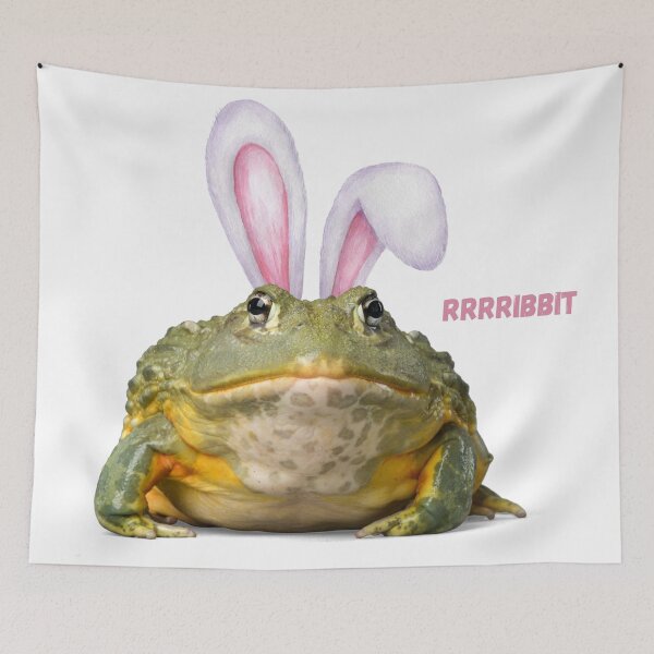 Item preview, Ribbit Rabbit designed and sold by the-aid-station.