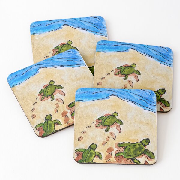 Item preview, Turtle's on the Beach  designed and sold by thetinytortoise.