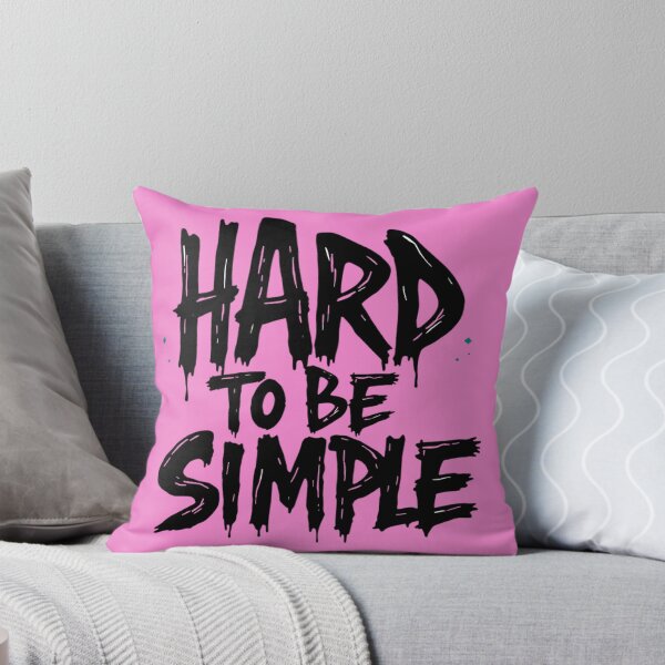 Item preview, Hard to Be Simple – Minimalist Drip Typography Design M22 designed and sold by M22--.