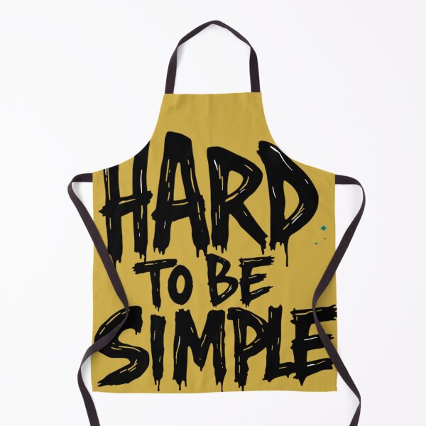 Item preview, Hard to Be Simple – Minimalist Drip Typography Design M22 designed and sold by M22--.