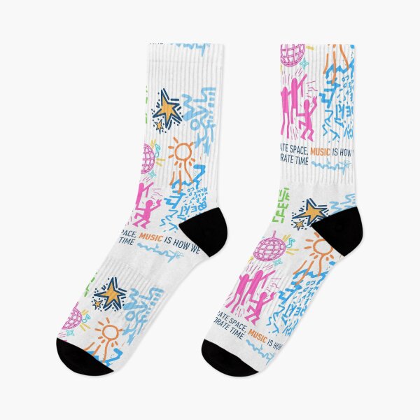 Item preview, Colorful Graffiti-Inspired Art and Music Quote – Expressive Urban Style designed and sold by SpiralStairShop.
