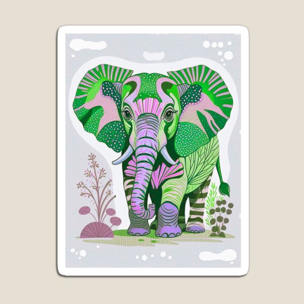 Item preview, Colourful Elephant designed and sold by Happy4uuuu.