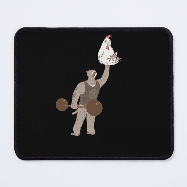 Item preview, Strongcat Picking Up a Hen designed and sold by Flanbe.