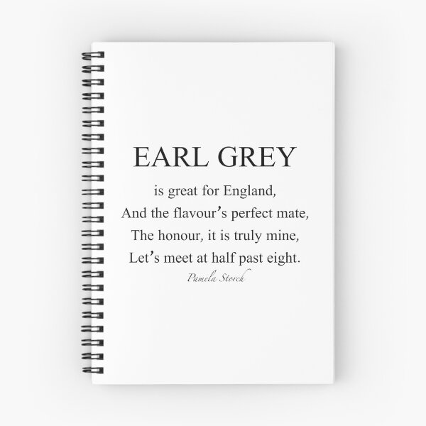 Item preview, Earl Grey Poem - An English Tea Poem by Pamela Storch designed and sold by Pamela Storch.