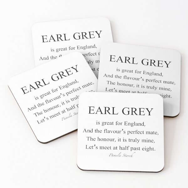 Item preview, Earl Grey Poem - An English Tea Poem by Pamela Storch designed and sold by Pamela Storch.