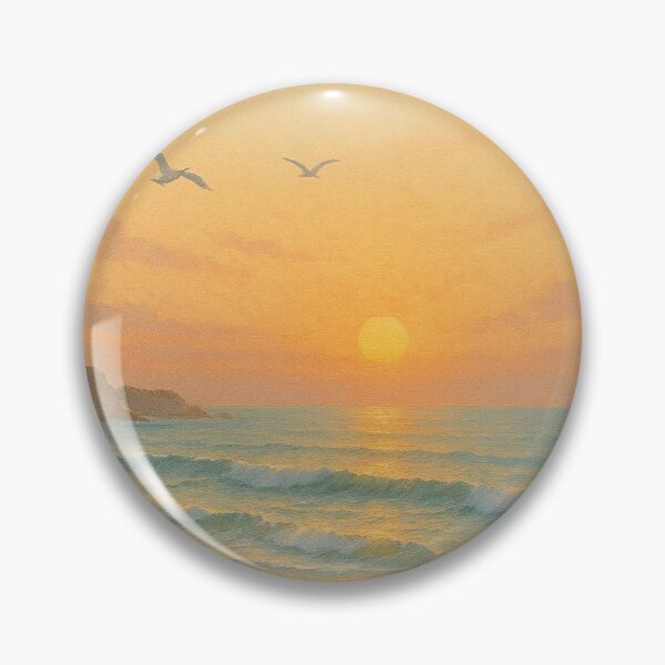 Item preview, Coastal Sunrise designed and sold by TheWonkyEaselCo.