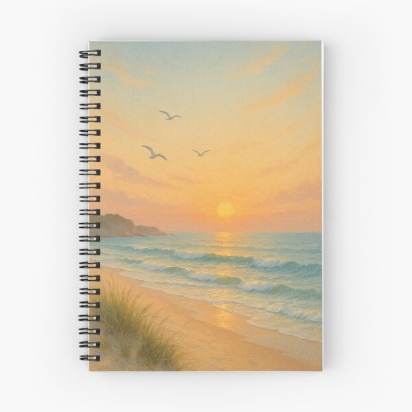 Item preview, Coastal Sunrise designed and sold by TheWonkyEaselCo.