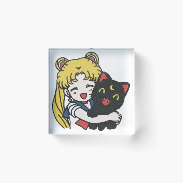 Item preview, Sailor Moon and Luna designed and sold by pastel.moonwave.